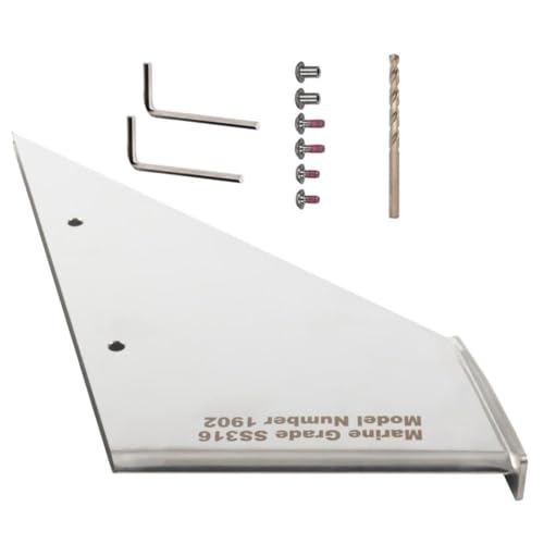 Protecteur de skeg argenté haute résistance pour hors-bord 300CV