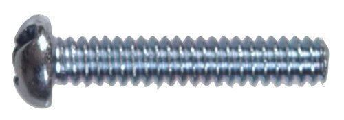 Hillman No. 1/4-20 in. x 1-1/2 in. L Combination Round Head Zinc-Plated Steel Machine Screws 100 pk