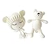 Produktbild Frecoccialo Unisex Neugeborene Fotografie kostüm Gestrickte Mütze und Puppe Set Fotoshooting Requisiten Funny Bekleidung (0-3M)