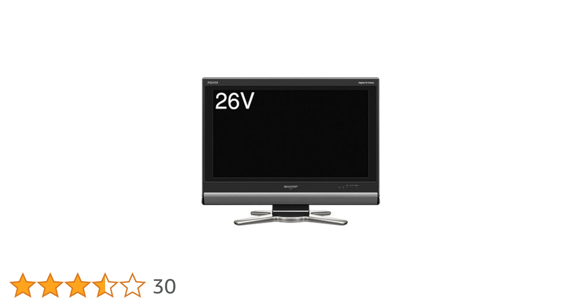 SHARP LC-26D50 26インチ液晶テレビ Amazon | シャープ 26V型 ハイビジョン 液晶テレビ ブラック