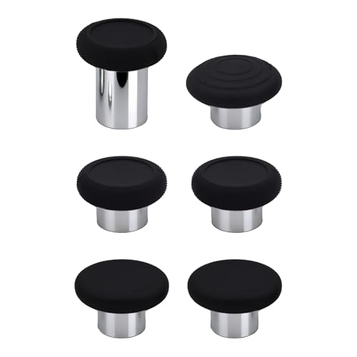 Image of 6 in 1 Metal Thumbsticks Replacement for Xbox Elite Series 2 Controllers, Thumbsticks for Elite Series 2 Core Controllers, Elite Series 2 Controller Replacement Thumbsticks (Black)