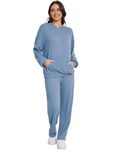 Tenue de voyage ample en tricot gaufré SotRong pour vos week-ends de détente