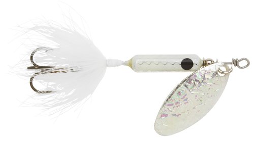 Wordens 214-FWH Rooster Tail In Line Spinner, 3", 3/8 oz, Treble