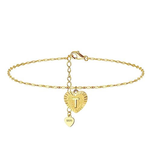Pulsera de oro para mujer y plata de ley S925 en tobillera de alta joyeria