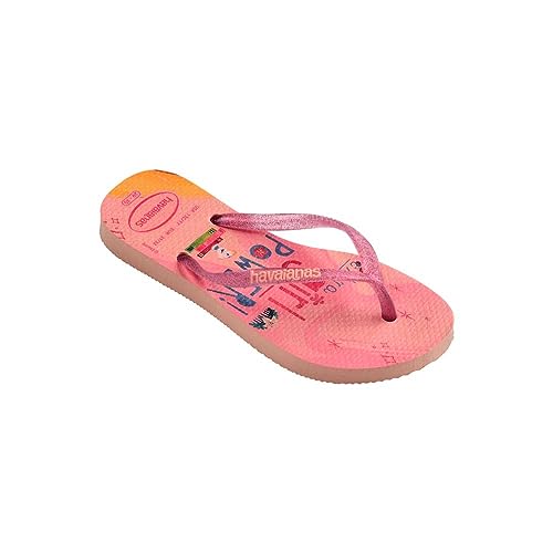 Chinelo Rosa Ballet Kids Slim Havaianas n° 27/28