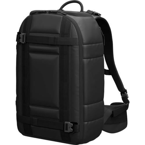 Db Journey Ramverk Backpack - Durable Travel Backpack with Laptop Compartment & Pockets for Work, Luggage with Roller Bag Hook Up System, 26L - Black Out2