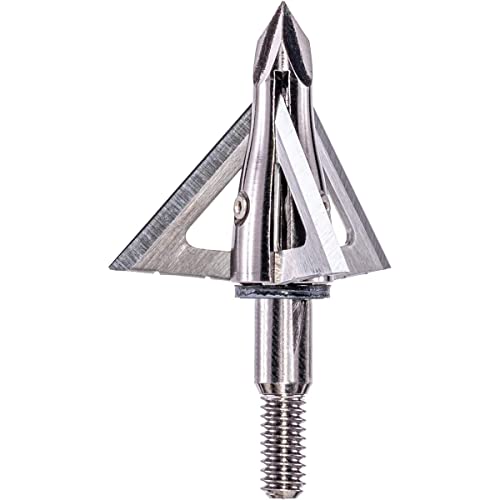 Muzzy Trocar 100 Grain Crossbow Broadhead Silver