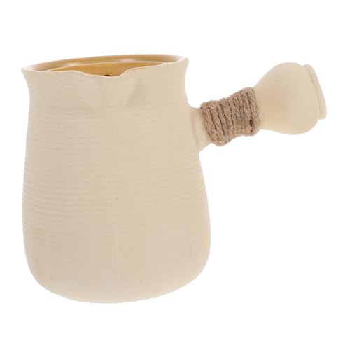 Ciieeo Ceramic Teapot for Stove Top Large Capacity Camping Kettle Heat Resistant Tea Pot for Outdoor Use