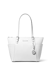 Silver-tone Hardware/Optic White