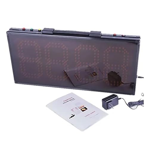 Marcador electrónico fútbol con LED y batería recargable miniatura 7