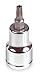 Westward 3LE51 Socket, Tr Torx Bit, T15