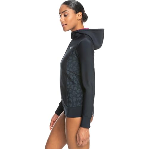Chaqueta de neopreno para mujer Roxy 1.0mm serie Swell con cremallera frontal miniatura 3