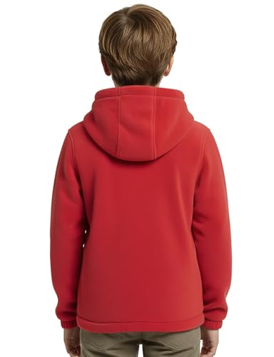 Veste polaire isolante avec fermeture éclair intégrale et capuche fixe