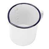 Cabilock 1Pc Mug with Graduated Measuring Drinking Cup Beverage Cup Craftsmanship for Home Restaurant Use