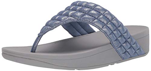 FitFlop Women's Lulu Padded Shimmysuede Thong