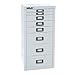 Produktbild Bisley MultiDrawer 29er Serie - DIN A4, 8 Schubladen - lichtgrau | L298645 - Beistellcontainer Beistellschrank Beistellschränke Bürocontainer Büromöbel Büroschrank Büroschränke Registraturschrank Registraturschränke Schreibtischcontainer Schubladenschrank