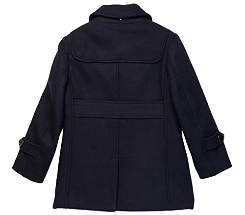 Image of Isaac Mizrahi Boy's 2-20 Solid Wool Toggle Coat with Removable Hood - Colors