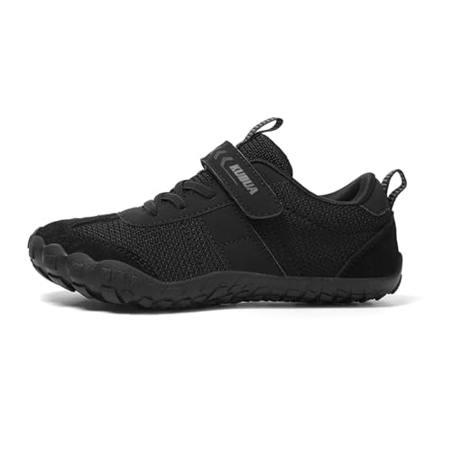 Image of KUBUA Kids Barefoot Shoes Boys Girls Wide Toe Box Zero Drop Sneakers | Breathable Lightweight, Reinforced Toe, Minimalist, Hiking, Tennis, Running, Walking, School, Toddler, Little Kid, Big Kid