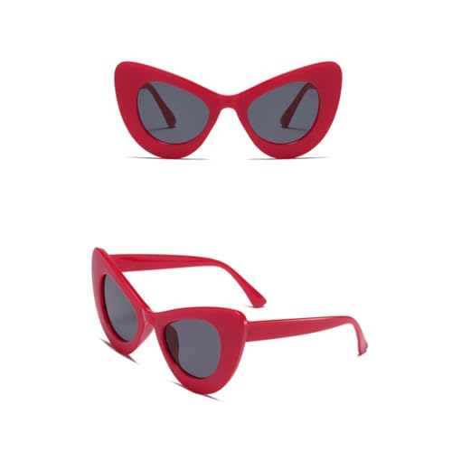 Lunettes de soleil œil de chat rétro et design oversize universel - 3