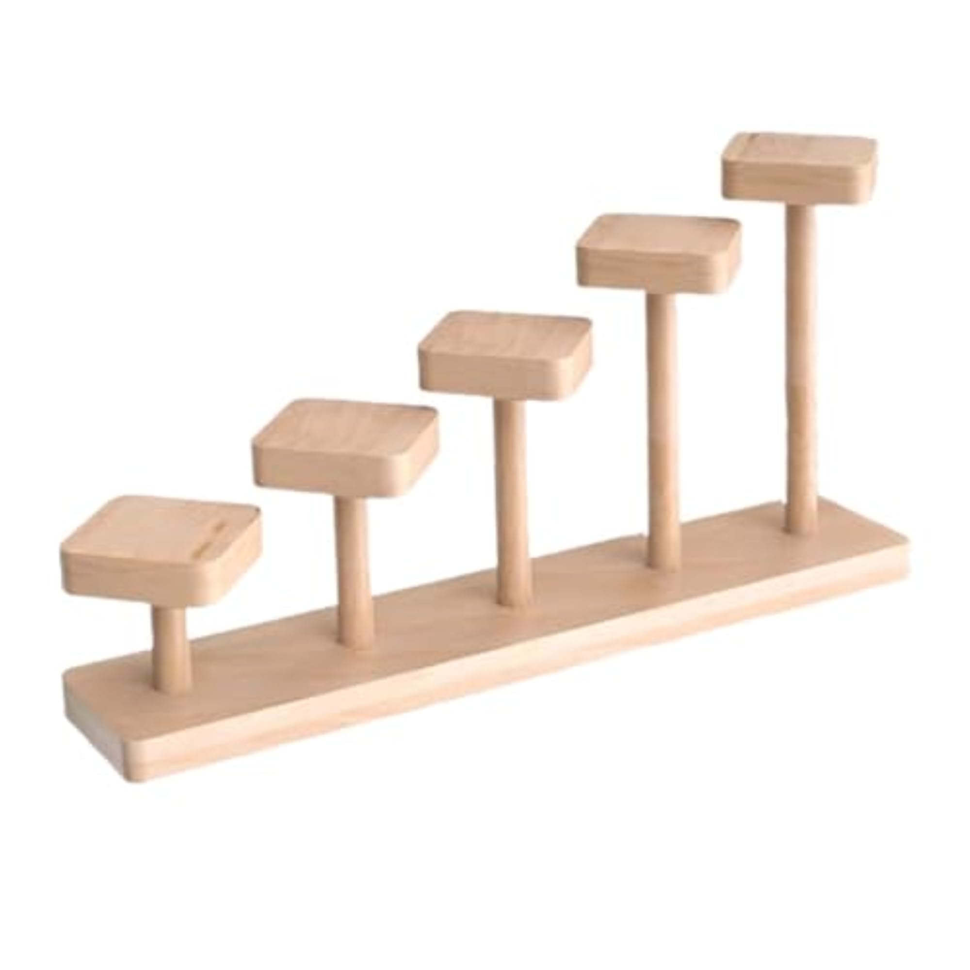 Wooden Display Riser Storage Figure Display Stand