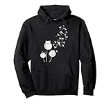Cat Dandelion Flower SKT Pullover Hoodie