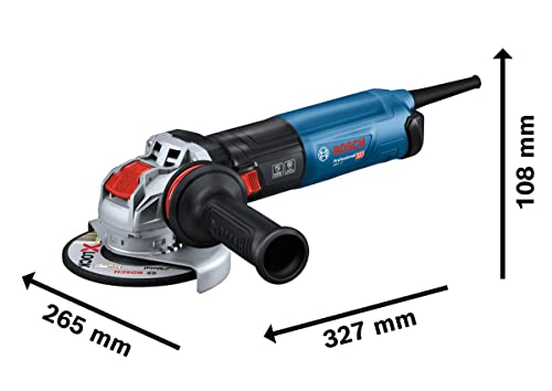 Bosch Professional Winkelschleifer GWX 17-125 S (1.700 Watt, Zusatzhandgriff, Schutzhaube, anklippbare Trennschutzhaube, Staubfilter, im Karton) – Bild 3