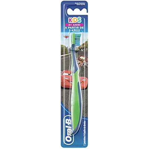 Oral-B Kids Cepillo De Dientes Manual con Cabezal Suave y Filamentos Power Tip Cover