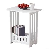 Utilisation de la bibliothèque multifonction : fonctionne comme une bibliothèque, une table de canapé ou un casier de chevet avec un cadre rectangulaire stable qui reste sécurisé sur toute surface plane ; pas de vacillement grâce à une répartition équilibrée du poids et des pieds respectueux du sol qui protègent le bois dur et le carrelage.