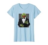 ディズニー マペット レトロ ビンテージ カーミット ファンシー カエル ポートレート Tシャツ