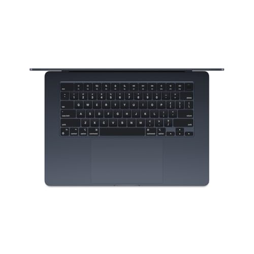 Image of 2024 Apple MacBook Air with Apple M3 Chip (15-inch, 8GB RAM, 512GB SSD Storage) (QWERTY English) Midnight (Renewed)