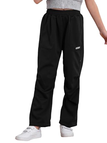 Kids Boys Girls Sweatpants Elastic Waist Sports Jogger Cargo Pants Loose Hip Hop Street Dance Trousers Bottoms
