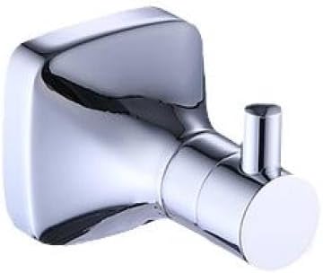 OAKITA Chrome Stainless Steel Bath Towel Rack Roll Toilet Paper Rack Robe Hook Towel Rail Rack Bathroom Accessories Kit,Robe Hook