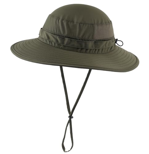 John Deere Camo Bucket Hat Wide Brim Safari Boonie Fi
