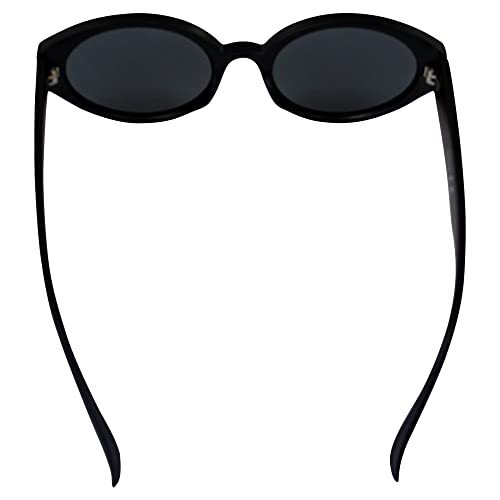 AlterImage Jackie Fashion Retro Sunglasses for Women Black Frame w/Smoke Lenses4