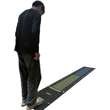 Jump Mat Vertical Tester for Standing Long Jump Test, Non Slip Long Jump Mat for Kids/Adult, Black Jumping Mat 2x0.5M