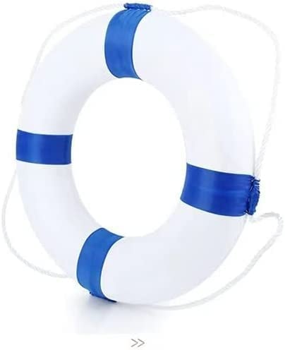 Foam Swim Rings - Children Swimming Pool Lifebuoy Safety Life Preserver With Perimeter Rope #TOP2