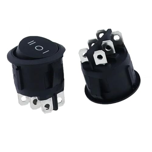 Interruptor KCD1 de 20 mm para sistemas de iluminación y sonido en furgonetas