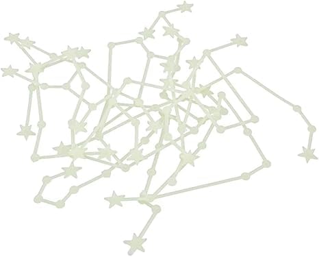 12 Constellation Wall Stickers Murals Luminous Twelve Zodiac Stickers Glow in The Dark Wall Decals Room Home Decor