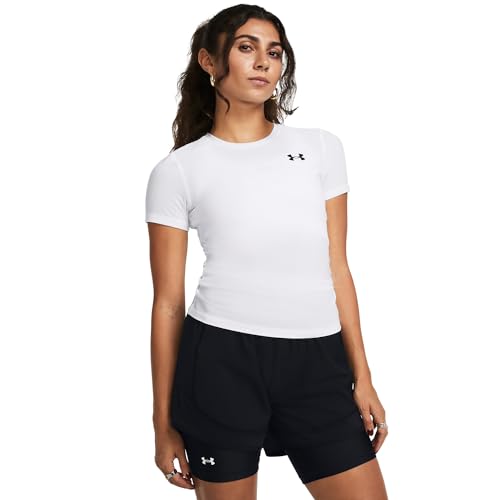 T-shirt de compression HeatGear femme pour éviter la fatigue musculaire au sport