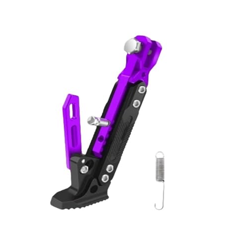 Béquille latérale de stationnement pour sécuriser les scooters en pente