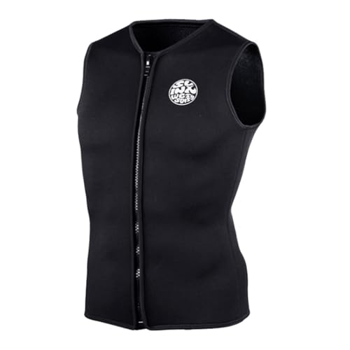 Gilet thermique néoprène 3mm sans manches pour sports nautiques