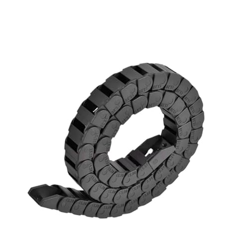 Chaîne de traction 15x15 de 1m avec câble plastique pour machine