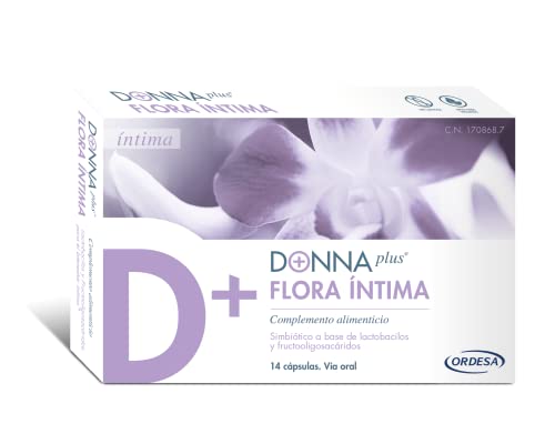DONNAplus Flora Íntima | Complemento Alimenticio para el Bienestar Íntimo con Lactobacillus y FOS...