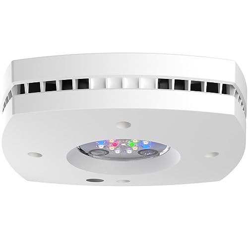 AquaIllumination AI Prime 16 Freshwater LED Aquarium Light Smart App Controlled Planted Tank Lighting with Custom Spectrum Energy Efficient Plant Growth Light for Freshwater Aquariums White