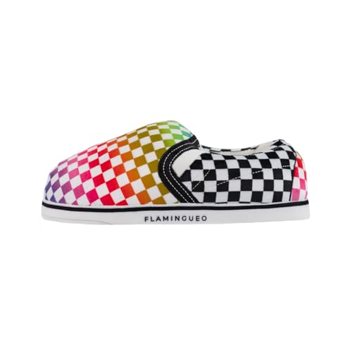 Flamingueo House Slippers – Men's House Slippers, Women's Slippers, Unisex, House Slippers for Men Winter, Non-Slip, One Size