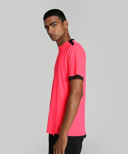 Image of Puma Men's teamLIGA Football Jersey | Lightweight and Sweat Proof Polyester Sports Crew Neck Training T-Shirt for Men | Breathable Athletic T-Shirt for Football & Sports