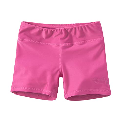 UV SKINZ Girls Active Swim Shorts with UPF 50+ Sun Protection Swimsuit Bottoms, Bathing Suit Shorts - Bubblegum - 5