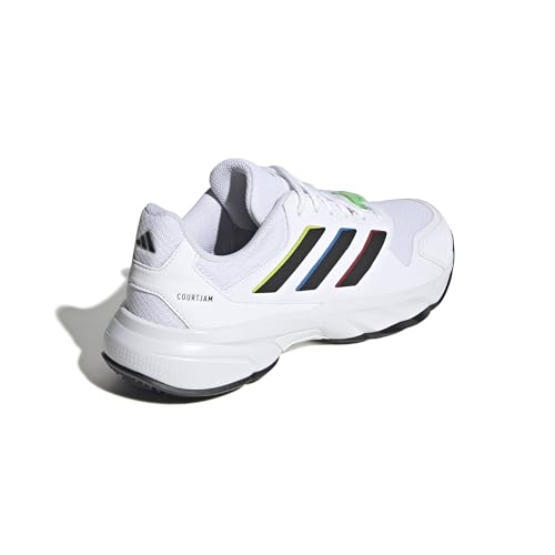 Image of adidas Mens Courtjam Control 3 Tennis Sneakers Shoes - Blue