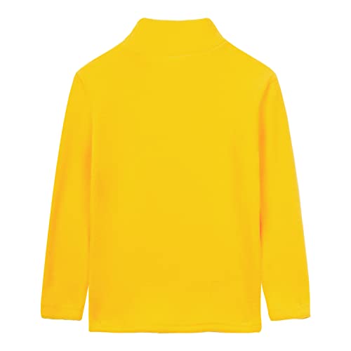 Image of LittleSpring Unisex Boys Girls Polar Fleece Shirt Base Turtleneck Top (2-14 Years)