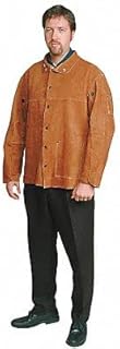 Welding Jacket, Brown, Leather, L